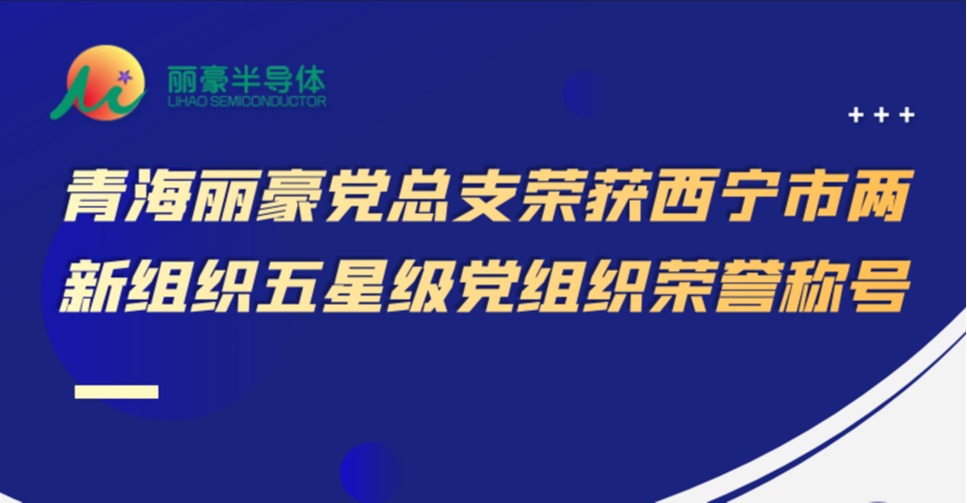 【喜报】青海丽豪党总支荣获西宁市两新组织五星级党组织荣誉称号